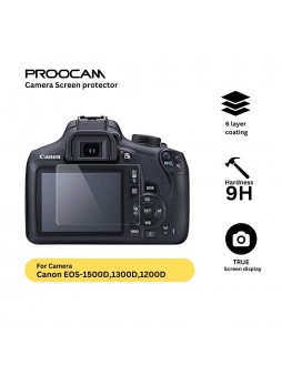 PROOCAM SPC-1500D GLASS SCREEN PROTECTOR FOR CANON EOS 1500D 1300D